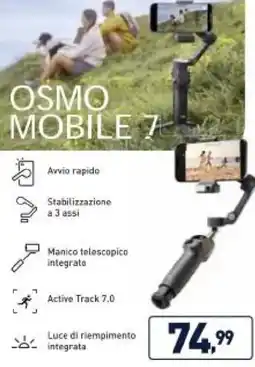 Unieuro dji OSMO MOBILE 7 offerta