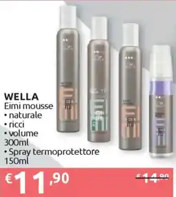 Ipersoap WELLA Eimi mousse offerta