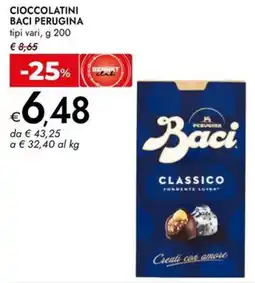Bennet Cioccolatini baci PERUGINA offerta