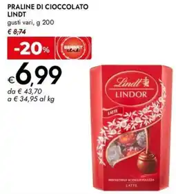Bennet Praline di cioccolato LINDT offerta