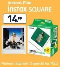 Unieuro Instant Film instax SQUARE offerta