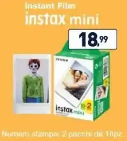 Unieuro Instant Film instax mini offerta