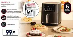Unieuro BRAUN MultiFry 5 Friggitrice ad aria 2 in 1 HF5050 offerta