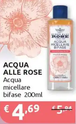Ipersoap ACQUA ALLE ROSE Acqua micellare bifase offerta