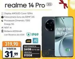 Unieuro realme 14 Pro 5G offerta