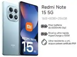 Unieuro Redmi Note 15 5G offerta