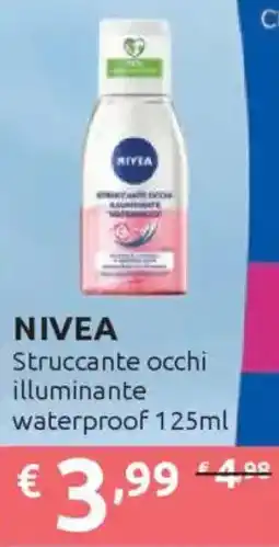 Ipersoap NIVEA Struccante occhi illuminante waterproof offerta