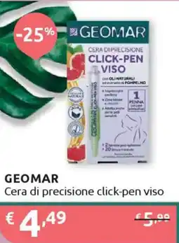Ipersoap GEOMAR Cera di precisione click-pen viso offerta