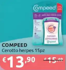 Ipersoap COMPEED Cerotto herpes 15pz offerta