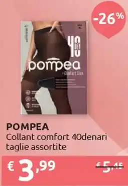 Ipersoap POMPEA Collant comfort 40denari offerta