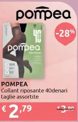 Ipersoap POMPEA Collant riposante 40denari offerta