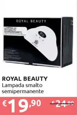 Ipersoap ROYAL BEAUTY Lampada smalto semipermanente offerta