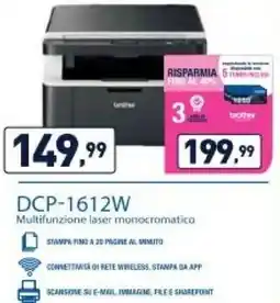 Unieuro tp-link DCP-1612W Multifunzione laser monocromatico offerta
