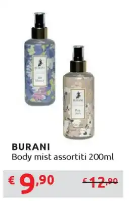 Ipersoap BURANI Body mist offerta