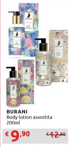 Ipersoap BURANI Body lotion offerta