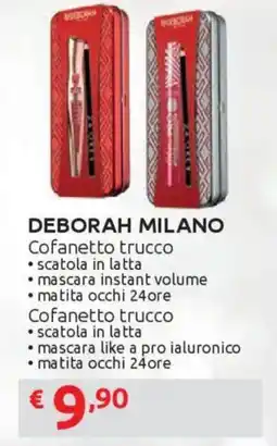 Ipersoap Deborah milano cofanetto trucco offerta