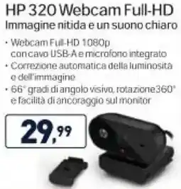 Unieuro HP 320 Webcam Full-HD offerta