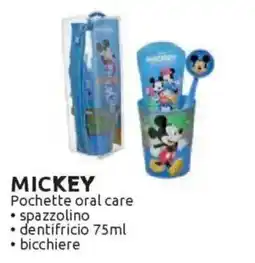 Ipersoap MICKEY Pochette oral care offerta