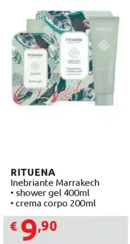 Ipersoap RITUENA Inebriante Marrakech shower gel - crema corpo offerta