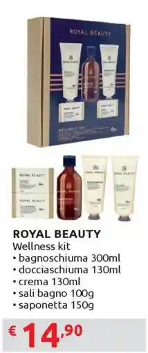 Ipersoap ROYAL BEAUTY Wellness kit offerta