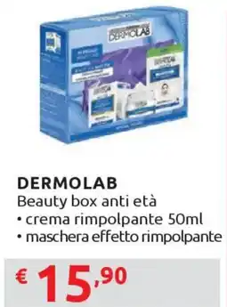 Ipersoap DERMOLAB Beauty box anti età offerta