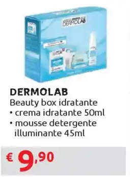 Ipersoap DERMOLAB Beauty box idratante offerta