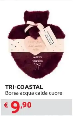 Ipersoap TRI-COASTAL Borsa acqua calda cuore offerta