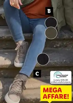 Lidl esmara Jeans Push-up da donna "Skinny Fit” offerta