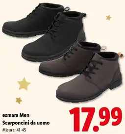 Lidl esmara Men Scarponcini da uomo offerta