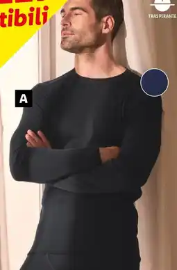 Lidl esmara Men Maglia intima termica da uomo offerta