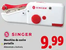 Lidl SINGER Macchina da cucire portatile offerta