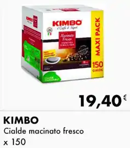 Iper Tosano KIMBO Cialde macinato fresco offerta