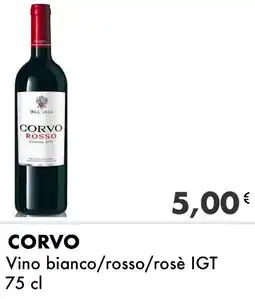 Iper Tosano CORVO Vino bianco/rosso/rosè IGT offerta