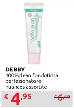 Ipersoap DEBBY 100%clean fondotinta perfezionatore offerta