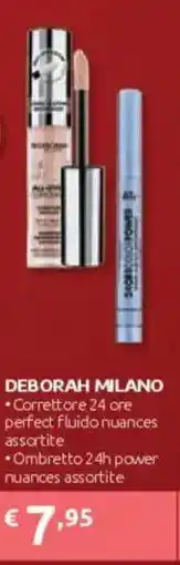 Ipersoap DEBORAH MILANO Correttore 24 ore perfect fluido offerta