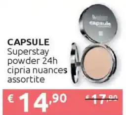 Ipersoap CAPSULE Superstay powder 24h cipria offerta