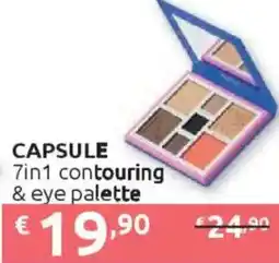 Ipersoap CAPSULE 7in1 contouring & eye palette offerta