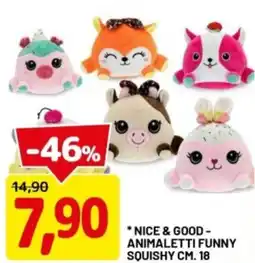 DPiù Nice & good - animaletti funny squishy offerta
