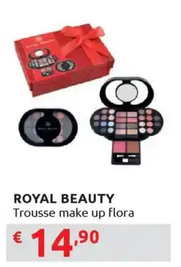 Ipersoap ROYAL BEAUTY Trousse make up flora offerta