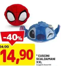 DPiù Cuscini scaldamani xxl offerta