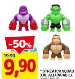 DPiù Streatch squad xxl allungabili, offerta