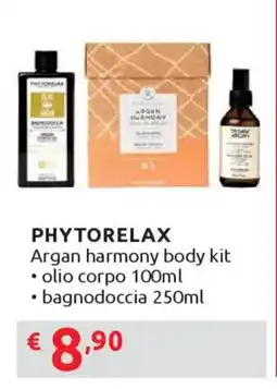 Ipersoap PHYTORELAX Argan harmony body kit offerta