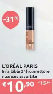 Ipersoap L'ORÉAL PARIS Infaillible 24h correttore offerta
