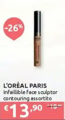 Ipersoap L'ORÉAL PARIS Infaillible face sculptor contouring offerta