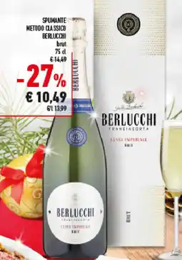 Conad Spumante metodo classico berlucchi offerta