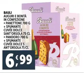 Bauli auguri e bontà in confezione panettone