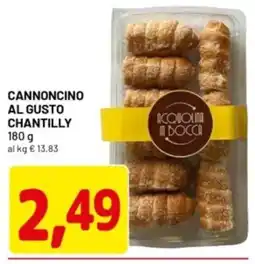 DPiù Cannoncino al gusto CHANTILLY offerta