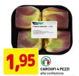 DPiù Carciofi 4 pezzi offerta