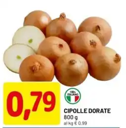 DPiù Cipolle dorate offerta