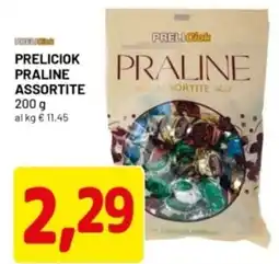 DPiù PRELICIOK Praline assortite offerta